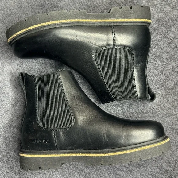 Birkenstock Black Highwood Boots - Picture 6 of 10